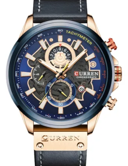RELOJ CURREN CASUAL 8380-5 AZULCORREA DE CUERO