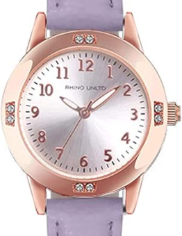 TOUTISI RELOJ PARA NIÑAS MOVIMIENTO JAPONES SIMPLE, CASUAL DE MODA