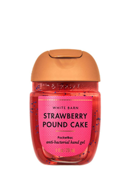 BATH & BODY WORKS STRAWBERRY POUND CAKE ANTIBACTERIAL 29 ML