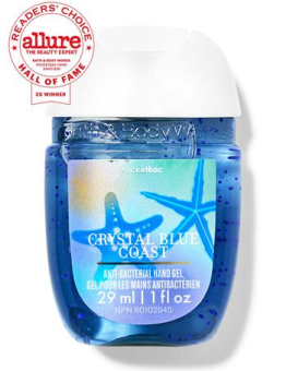 BATH & BODY WORKS CRYSTAL BLUE COAST ANTIBACTERIAL 29 ML