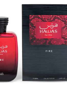 RASASI HAWAS FIRE MEN EDP SP 3.4 OZ