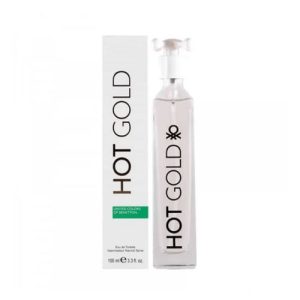 BENETTON HOT GOLD WOMEN 3.4 OZ EDT SP