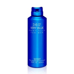 BODY SPRAY MEN PERRY ELLIS 360 VERY BLUE 6.8 OZ