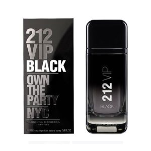CAROLINA HERRERA 212 VIP BLACK MEN 3.4 OZ. EDP SP ( NEW UPC )
