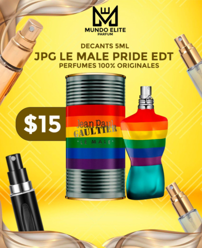 DECANTS JEAN PAUL G LE MALE PRIDE EDT MEN 5ML