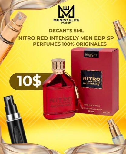 DECANTS NITRO RED INTENSELY MEN EDP 5ML