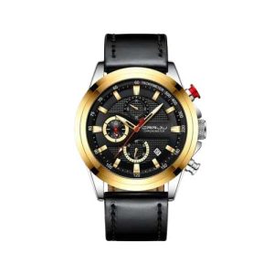 CRRJU-RELOJ DEPORTIVO DE ACERO INOXIDABLE PARA HOMBRE