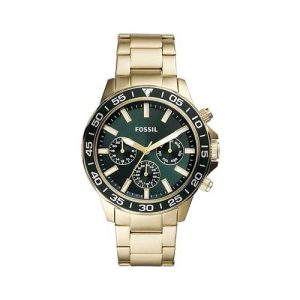 FOSSIL RELOJ MULTIFUNCIÓN DE ACERO INOXIDABLE DORADO, ORO, MODERNO