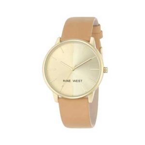 NINE WEST RELOJ CON CORREA DORADA PARA MUJER