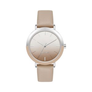 NINE WEST RELOJ CON CORREA PARA MUJER BRONCEADO/PLATEADO NW/2347SVTN