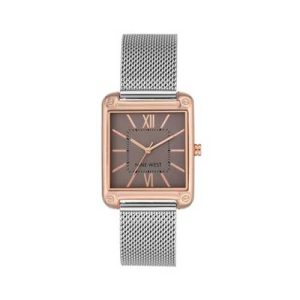 NINE WEST RELOJ DE PULSERA DE MALLA PARA MUJER