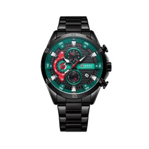 RELOJ CURREN CASUAL 8402-3/B.E.B DE CADENA NEGRO VERDE