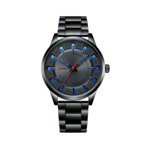 RELOJ CURREN CASUAL 8406-3 NEGRO/AZUL DE CUARZO