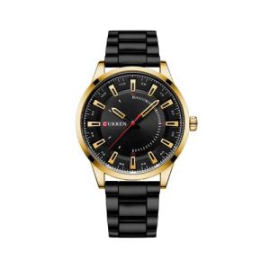 RELOJ CURREN CASUAL 8406-4 NEGRO/DORADO DE CUARZO