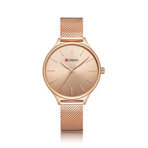 RELOJ CURREN CASUAL DE DAMA 9024-3/R.R.R ORO ROSA