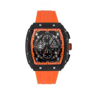 RELOJ CURREN DEPORTIVO 8442-3 NARANJA CORREA DE SILICON
