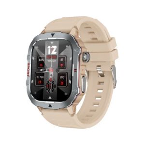 RELOJ INTELIGENTE DEPORTIVO C30 PRO BEIGE