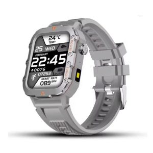 RELOJ INTELIGENTE Q11-LINTERNA LED MULTIFUNCION DEPORTIVO GRIS