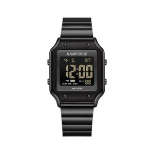 RELOJ NAVIFORCE CASUAL NF5046  B/B/BCORREA DE CADENA NEGRO