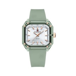 RELOJ NAVIFORCE NF7106 GN/W/GN CORREA DE SILICONA VERDE