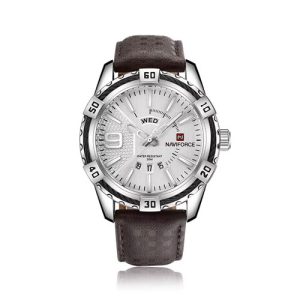 RELOJ NAVIFORCE NF9117L S/W CORREA DE CUERO MARRON OSCURO