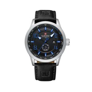 RELOJ NAVIFORCE NF9229 S/BE/B DE CORREA DE CUERO NEGRO