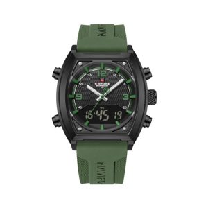 RELOJ NAVIFORCE NF9242B/GN/GN CORREA DE SILICONA VERDE