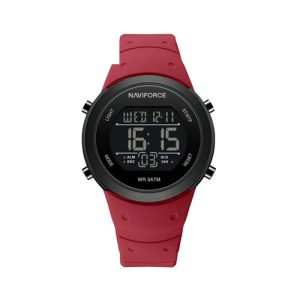 RELOJ NAVIFORCE NF9246 B/B/R CORREA DE SILICONA ROJO