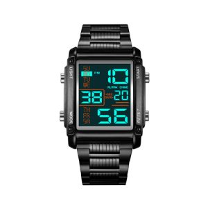 RELOJ SKMEI CASUAL 2206BKBK CORREA DE CADENA NEGRO