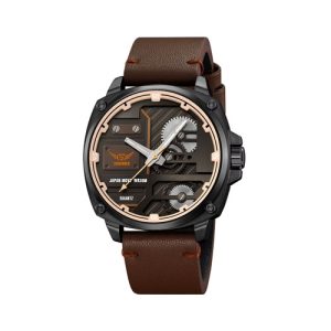 RELOJ SKMEI CASUAL 2289BKDKBN CORREA CUERO MARRON