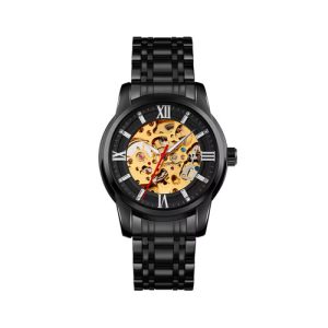 RELOJ SKMEI CASUAL 9222BKBK  CORREA DE CADENA NEGRO