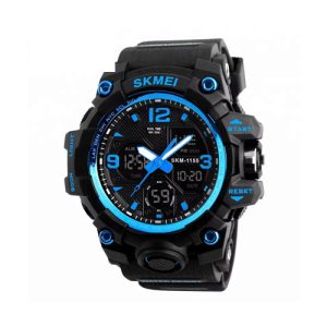 RELOJ SKMEI DEPORTIVO 1155BBU DE SILICONA AZUL