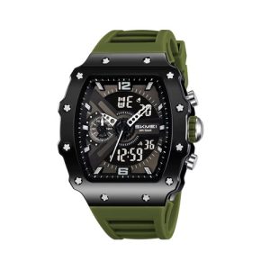 RELOJ SKMEI DEPORTIVO 2398AG DE SILICONA VERDE