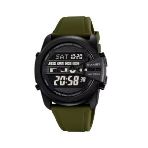 RELOJ SKMEI DEPORTIVO 2442AG DE SILICONA VERDE