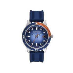 SKECHERS LACHMAN PARA HOMBRE, AZUL/NARANJA, LACHMAN