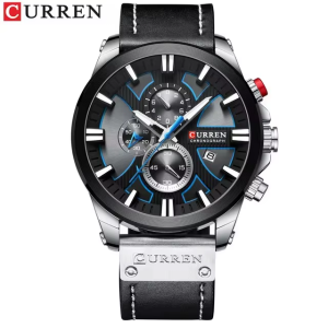 RELOJ CURREN CASUAL   8346-2 NEGRO-AZUL