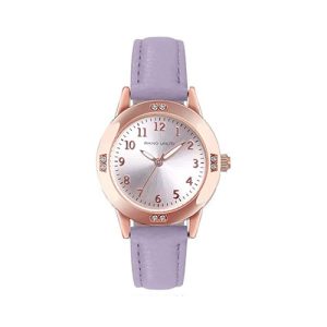 TOUTISI RELOJ PARA NIÑAS MOVIMIENTO JAPONES SIMPLE, CASUAL DE MODA