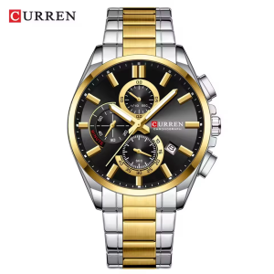 RELOJ CURREN CASUAL 8475-4/S.B.TG DE CADENA PLATEADO/DORADO