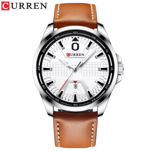 RELOJ CURREN CASUAL   8379 MARRON-BLANCO