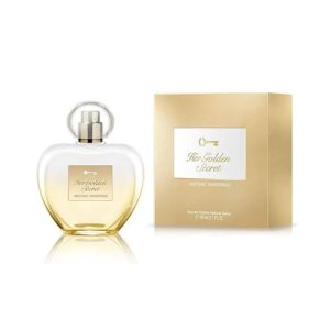 ANTONIO BANDERAS HER GOLDEN SECRET WOMEN 2.7 OZ EDT SP NEW UPC
