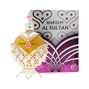 KHADLAJ HAREEM SULTAN SILVER UNISEX CONCENTRATED OIL PERFUME 1.18 OZ OIL