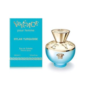 VERSACE DYLAN TURQUOISE WOMEN 3.4 OZ. EDT ST
