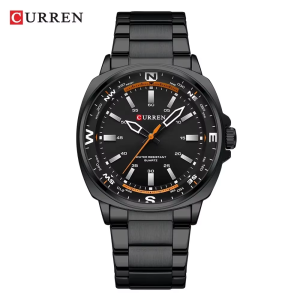 RELOJ CURREN CASUAL 8455-3/B.B.B NEGRO