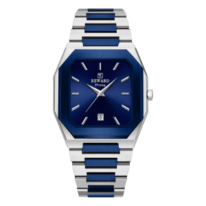 RELOJ REWARD CASUAL RD613151MAP AZUL-PLATEADO