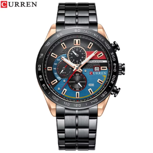 RELOJ CURREN CASUAL 8410-2/R.B.B NEGRO