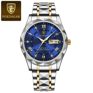 RELOJ CASUAL POEDAGAR P615PA AZUL DE CADENA