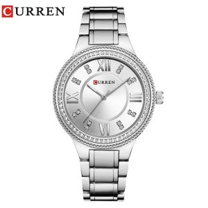 RELOJ CURREN CASUAL DE DAMA 9004-1/S.S.S PLATEADO