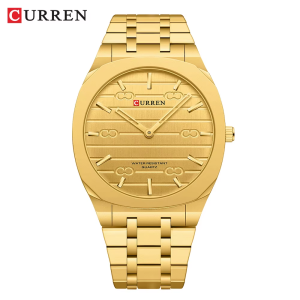 RELOJ CURREN CASUAL 8444-4/G.G.G DE CADENA DORADO