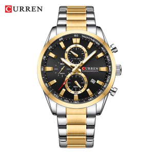 RELOJ CURREN CASUAL 8445-2/TG.B.TG DORADO-NEGRO