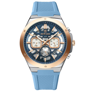 RELOJ REWARD CASUAL RD832257MAC AZUL CELESTE